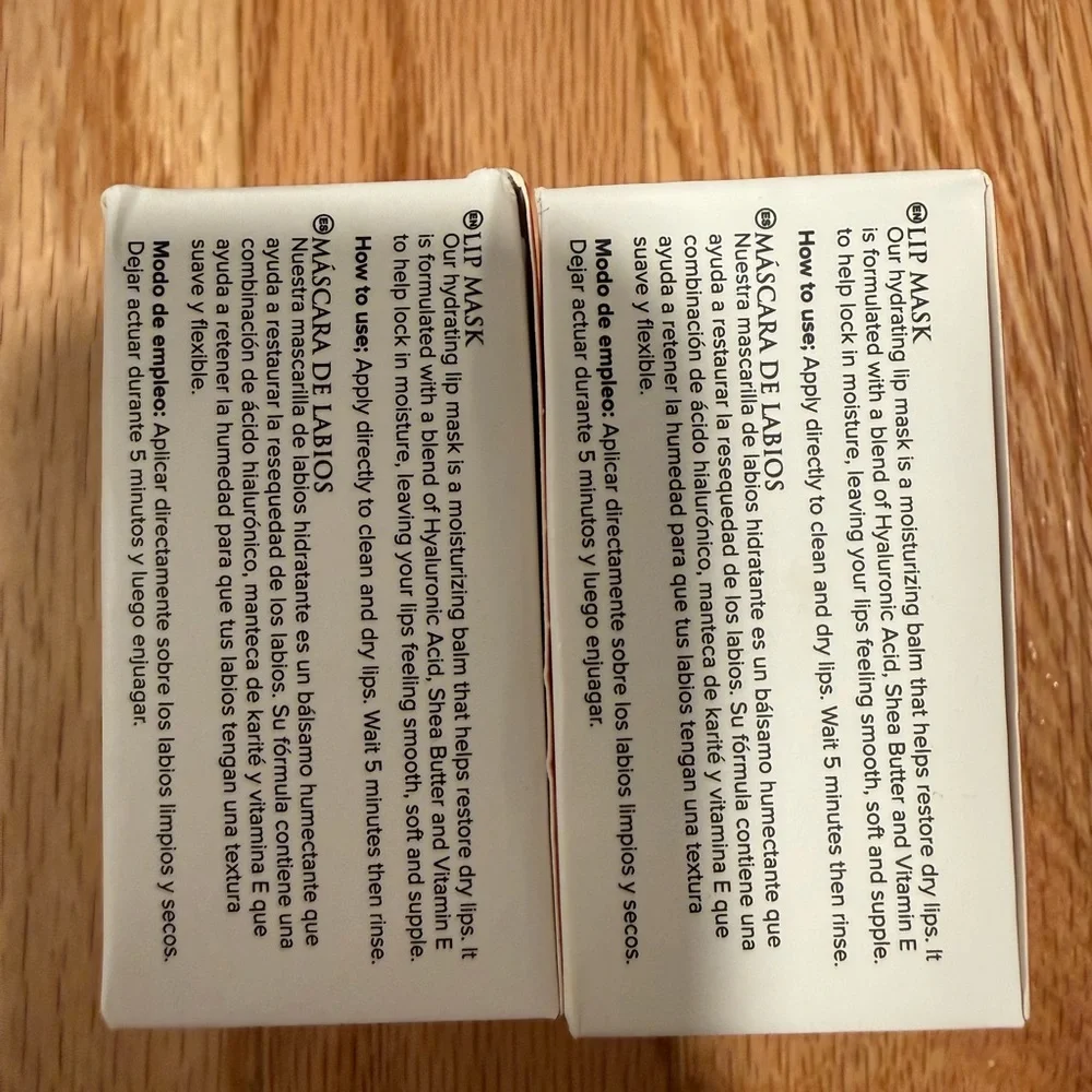 Nexxt Lip Mask 50ml 2 pack Brand New